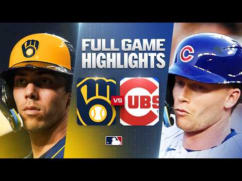 MLB 밀워키 1-2 시카고 컵스 하이라이트