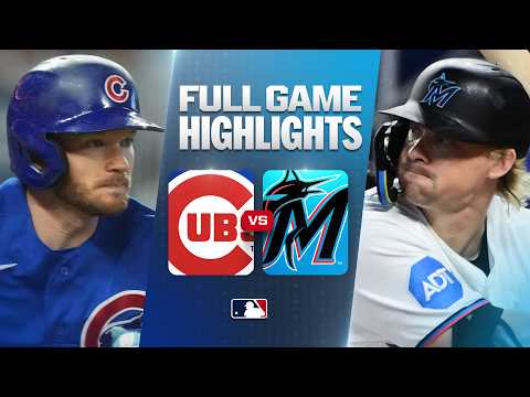 MLB 시카고 컵스 6-5 마이애미 하이라이트