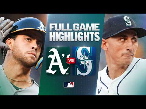 MLB 애슬레틱스 6-2 시애틀 하이라이트