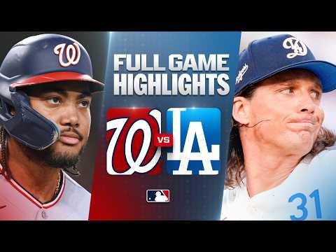 MLB 워싱턴 5-6 LA다저스 하이라이트
