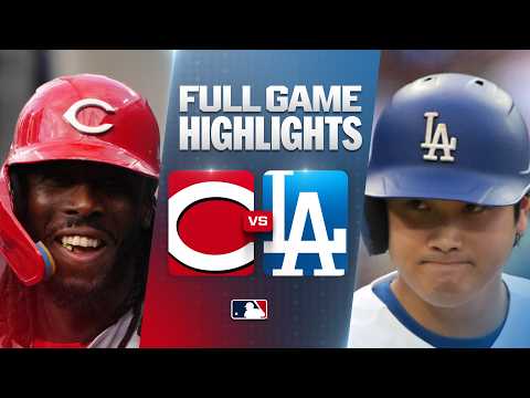 MLB 신시내티 3-6 LA다저스 하이라이트