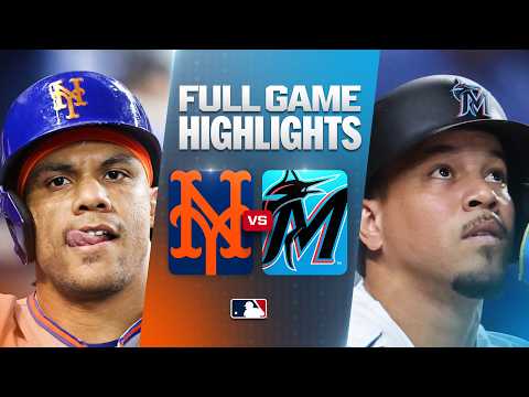 MLB 뉴욕 메츠 7-5 마이애미 하이라이트