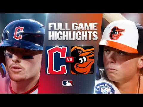 MLB 클리블랜드 가디언스 9-5 볼티모어 하이라이트