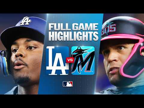 MLB LA다저스 6-2 마이애미 하이라이트