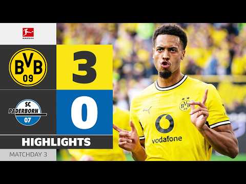 도르트문트 3-0 파데르본 하이라이트