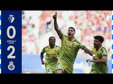 오사수나 0-2 에스파뇰 하이라이트