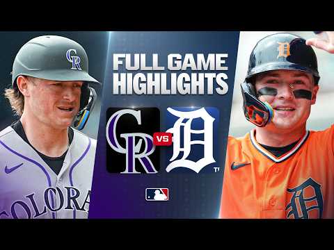 MLB 콜로라도 7-11 디트로이트 하이라이트