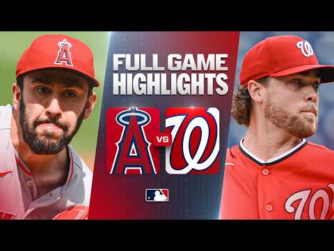 MLB LA에인절스 5-6 워싱턴 하이라이트