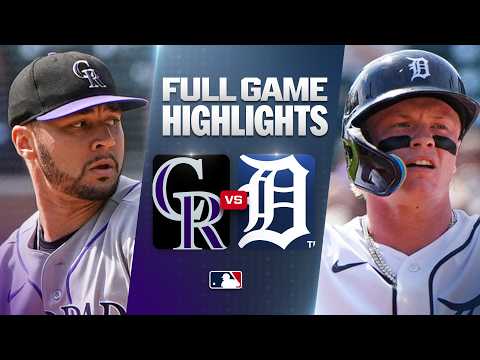 MLB 콜로라도 1-8 디트로이트 하이라이트