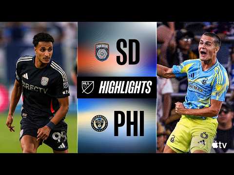 San Diego FC 0-5 필라델피아 하이라이