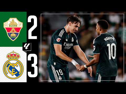 엘체 2-3 레알 마드리드 하이라이트