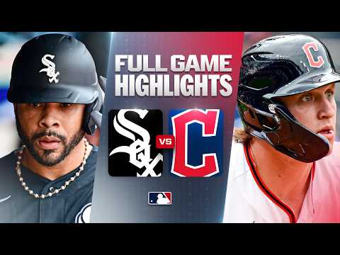 MLB 시카고 화이트삭스 3-6 클리블랜드 가디언스 하이라이트
