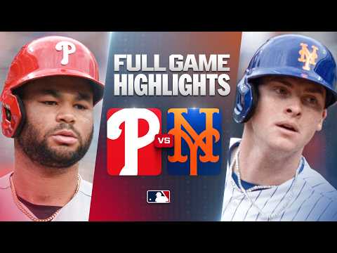 MLB 필라델피아 3-10 뉴욕 메츠 하이라이트