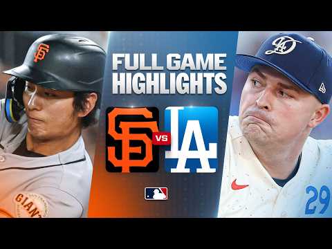 MLB 샌프란시스코 4-10 LA다저스 하이라이트