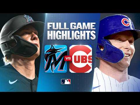 MLB 마이애미 8-2 시카고 컵스 하이라이트
