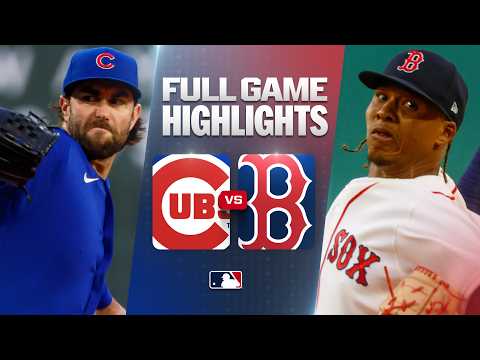 MLB 시카고 컵스 3-4 보스턴 하이라이트