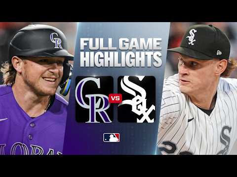 MLB 콜로라도 9-6 시카고 화이트삭스 하이라이트