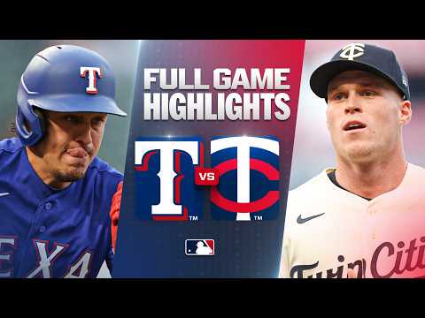MLB 텍사스 6-2 미네소타 하이라이트