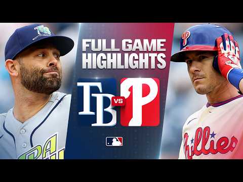 MLB 탬파베이 3-7 필라델피아 하이라이트