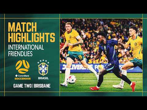 호주 2-4 브라질 하이라이트