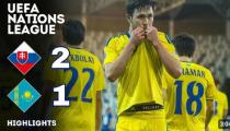 슬로바키아 2-1 카자흐스탄 하이라이트