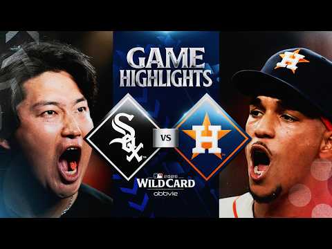 MLB Wild Card Game 1 시카고 화이트삭스 6-3 휴스턴 하이라이트