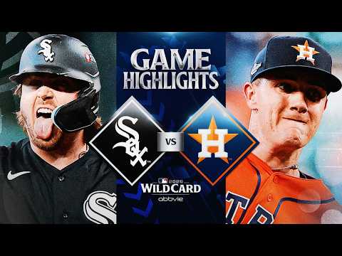 MLB Wild Card Game 2 시카고 화이트삭스 7-3 휴스턴 하이라이트