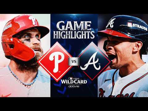 MLB Wild Card Game 2 필라델피아 4-3 애틀랜타 하이라이트