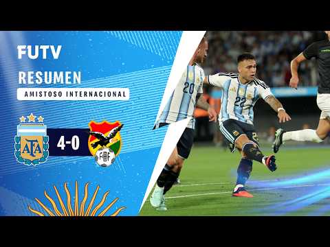 아르헨티나 4-0 볼리비아 하이라이트